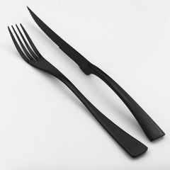 24Pcs/Set Stainless Steel Dinnerware Flatware Set Dinner Spoon Fork Knife Cutlery Set Tableware Set Service For 4 or 6