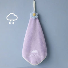 Fleece Kitchen Rags Kitchen Cleaning Bathroom Kitchen Wipe Microfiber Towel Handkerchief Dishcloths Hand Towel Kitchen Towels