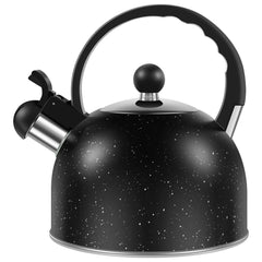 Whistling Kettle Stainless Steel Stove Top Kettle Rapid Boiling Stove Top Teapots with Whistle Spout for Gas Induction Cooker
