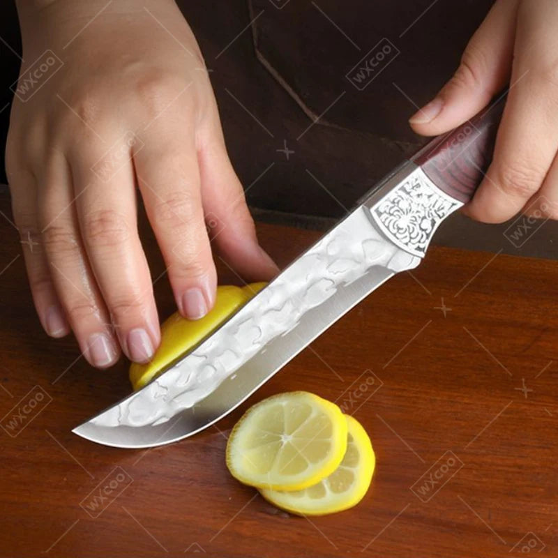Hand Forged Butcher Knife Set Kitchen Supplies Professional Meat Cleaver Chef Kitchen Knife Multifunctional Boning Knife 1~3pcs