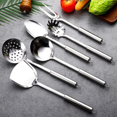Durable Stainless Steel Wok Spatula Long Handle Kitchen Gadgets Kitchen Cooking Utensil Set Steak Shovel Cooking Tools