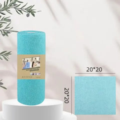 1 Roll/20pcs Microfiber Cleaning Cloths Reusable Lint-Free Towels For Kitchen Super Absorbent, Quick-Dry Kitchen Towels
