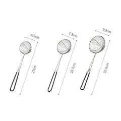 Long Handle Stainless Steel Kitchen Home Kitchen Gadget Cooking Tool Spider Strainer Skimmer Spoon Colander