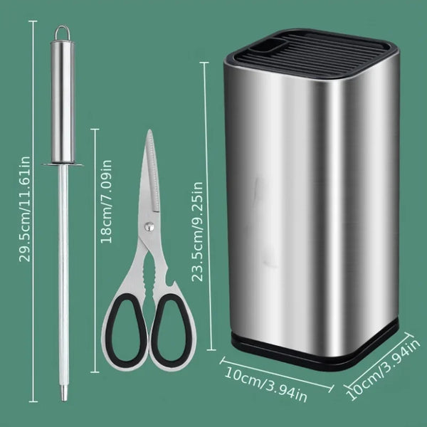 Kitchen knife set Kitchen knife board 2-in-1 kitchenware Complete slice and bone chopping chef knife commercial TB9195