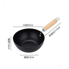 Mini Frying Pan Non-Stick Iron Pan Fry Pan Pot Saucepan Cooking Omelette Pans Wok for Kitchen Cookware Gadget Kitchen Supply New