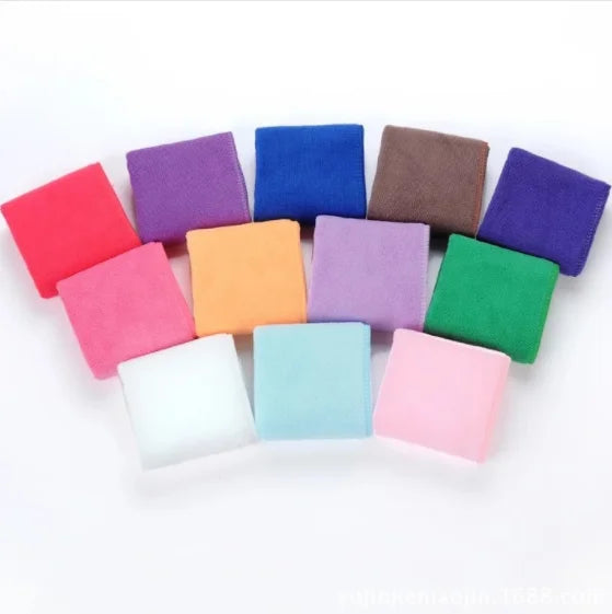 10pcs/lot Home Microfiber Towels For Kitchen Absorbent Thicker Cloth For Cleaning Micro Fiber Wipe Table Kitchen Towel