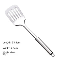 Durable Stainless Steel Wok Spatula Long Handle Kitchen Gadgets Kitchen Cooking Utensil Set Steak Shovel Cooking Tools