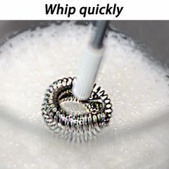 Coffee Milk Frother Portable Electric Milk Frothers Kitchen Miniature Milks Foam Machine Decoration Mixer Blender Coffeeware