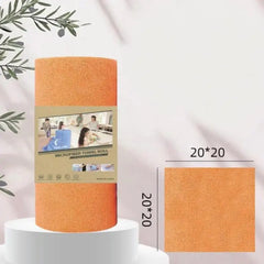1 Roll/20pcs Quick-Dry Kitchen Towels Microfiber Cleaning Cloths Reusable Lint-Free Towels For Kitchen Super Absorbent