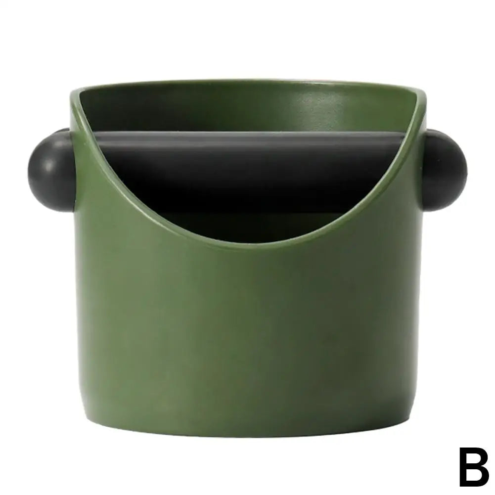 Coffee Knock Box Espresso Grounds Container Coffee Grounds Bucket Anti Slip Dump Bin Bucket Cafe Bar Barista Accessories