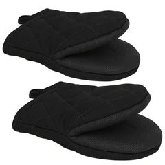 Oven Mitts 500°F Heat Resistant Oven Mitts, Non-Slip Grilling Mitts, Kitchen Safe Cooking Mitts