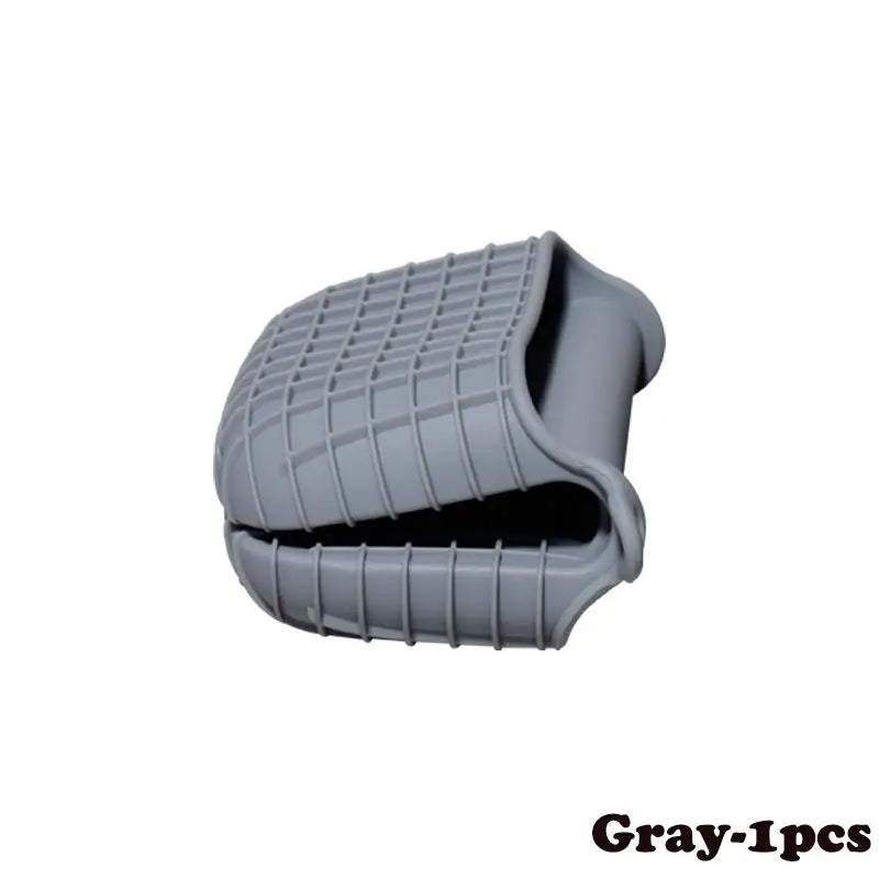Oven Mitts Silicone Heat Resistant Pinch Mitts Anti Scalding Non Slip Gloves Clips Pot Holder Kitchen Cooking Baking Gloves