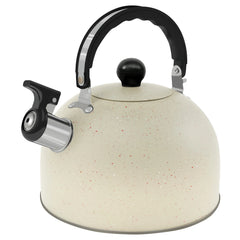 Whistling Kettle Stainless Steel Stove Top Kettle Rapid Boiling Stove Top Teapots with Whistle Spout for Gas Induction Cooker