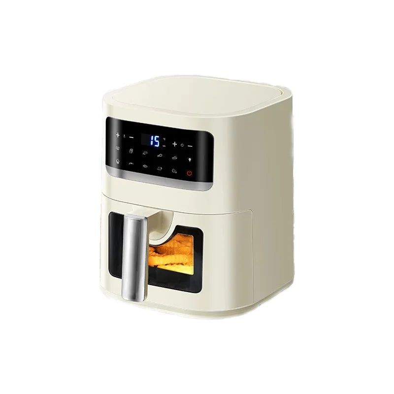 Smart Air Fryer Toaster Oven 1400W, Auto Temperature Control for Healthier Frying