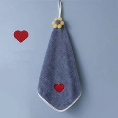 Fleece Kitchen Rags Kitchen Cleaning Bathroom Kitchen Wipe Microfiber Towel Handkerchief Dishcloths Hand Towel Kitchen Towels