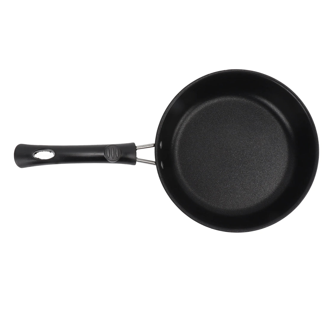 Frying Pan Skillet Light Smoke Frying Pan Professional Prevents Stick High Capacity Easy To Clean Heat Resistant for Home