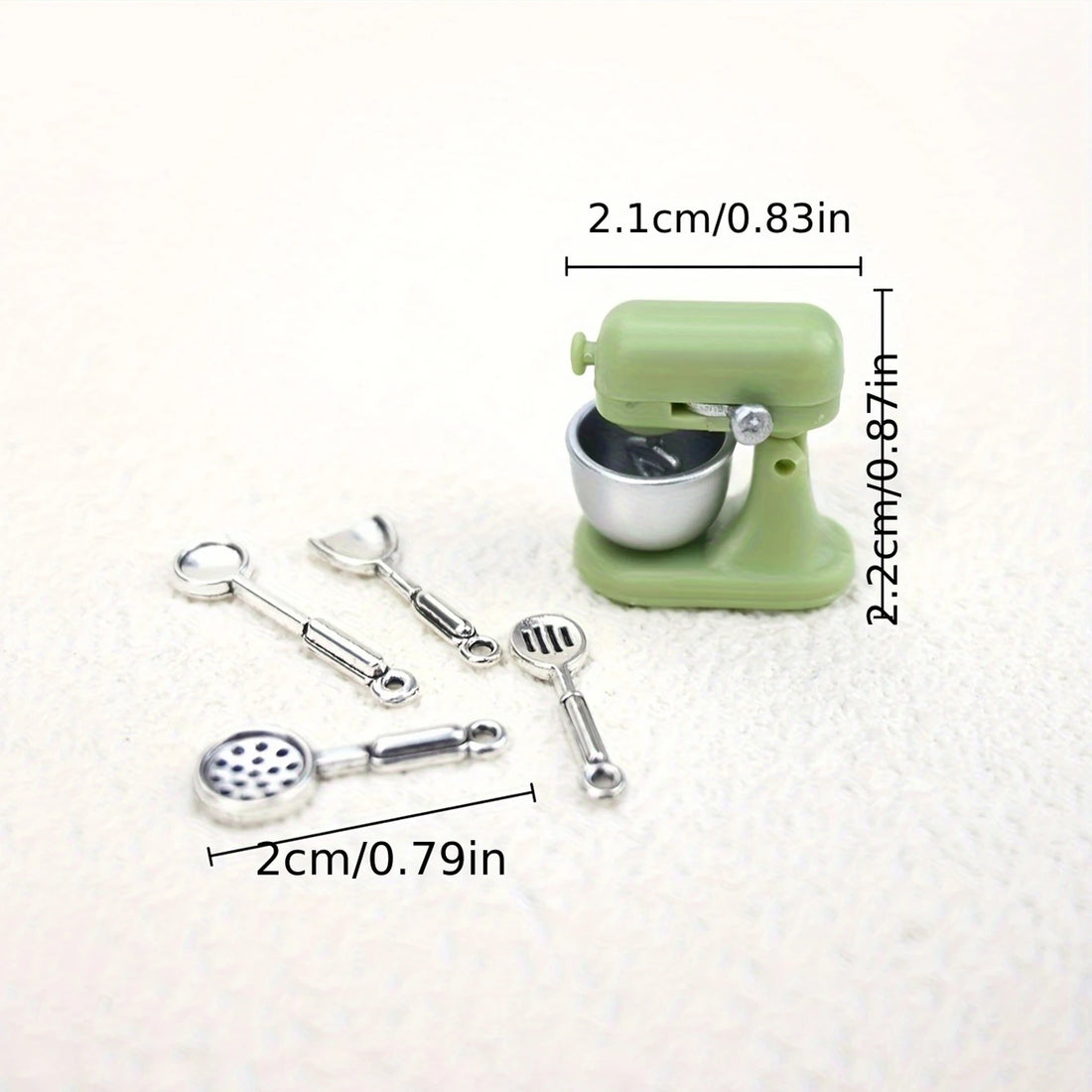 1 set of Christmas decoration miniature kitchen scene blender set, collectible for miniature enthusiasts.photography props