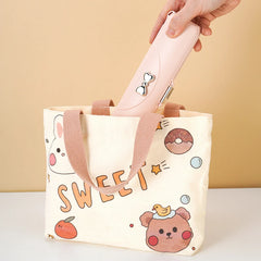 Stainless Steel Portable Tableware Set With Knife, Fork And Spoon Storage Case. Safe and Durable, Ideal For Travel and Picnics