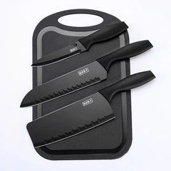 Kitchen Knife set Stainless steel Kitchen accessories Household Meat Cutting Fruit Peeling Knife, Advanced Knife Set Gift
