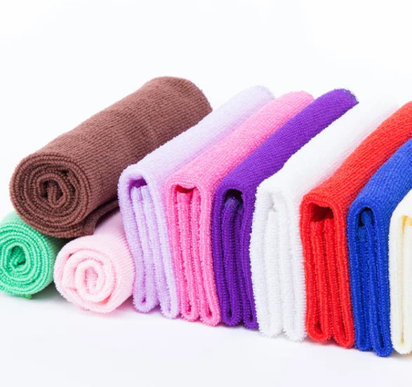 10pcs/lot Home Microfiber Towels For Kitchen Absorbent Thicker Cloth For Cleaning Micro Fiber Wipe Table Kitchen Towel