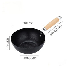 Mini Frying Pan Non-Stick Iron Pan Fry Pan Pot Saucepan Cooking Omelette Pans Wok for Kitchen Cookware Gadget Kitchen Supply New
