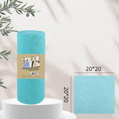 1 Roll/20pcs Quick-Dry Kitchen Towels Microfiber Cleaning Cloths Reusable Lint-Free Towels For Kitchen Super Absorbent