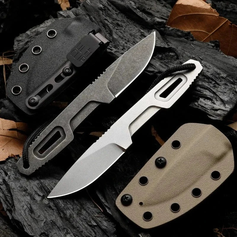 Fixed Blade Knife K Set Multi-Tactical Tools for Outdoor Campin Survival Self-Defense Hunting Hiking Fishing Tool Gift for Men