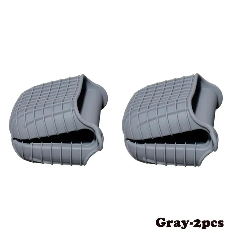 Oven Mitts Silicone Heat Resistant Pinch Mitts Anti Scalding Non Slip Gloves Clips Pot Holder Kitchen Cooking Baking Gloves
