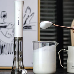 Coffee Milk Frother Portable Electric Milk Frothers Kitchen Miniature Milks Foam Machine Decoration Mixer Blender Coffeeware