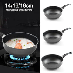 Iron Pan Frying Non Stick Kitchen Cookware Pancake Pots Milk Pot Breakfast Tools Mini Cooking Omelette Pans Kitchen & Dining