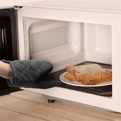 Oven Mitts 500°F Heat Resistant Oven Mitts, Non-Slip Grilling Mitts, Kitchen Safe Cooking Mitts