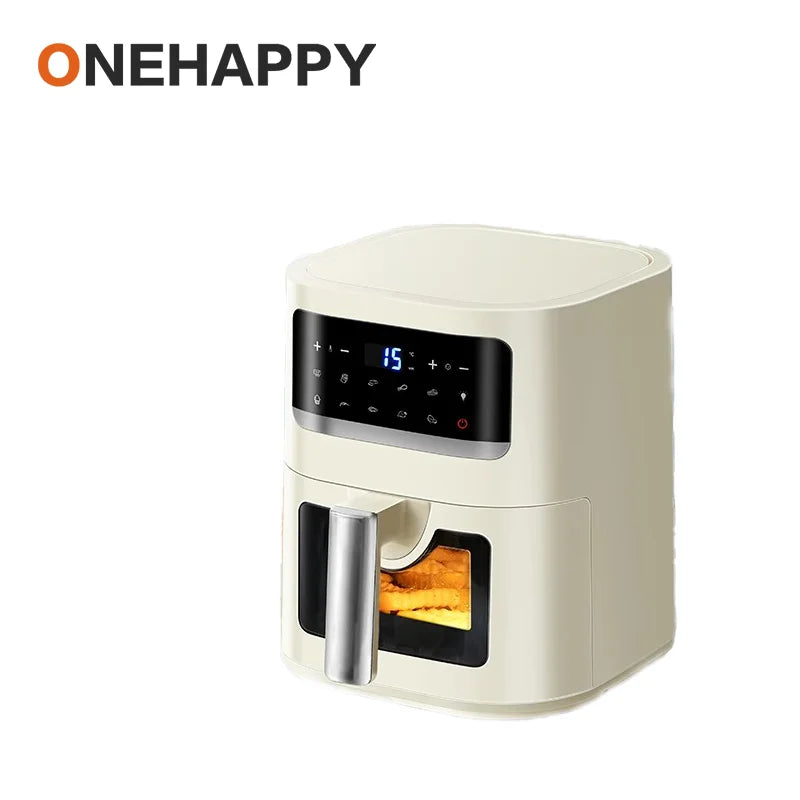 Smart Air Fryer Toaster Oven 1400W, Auto Temperature Control for Healthier Frying