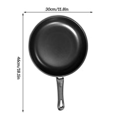 Frying Pan Non-stick Steak Frying Pan Bottom Induction Cooker Gas Stove Gift Pot Home Garden Cast Iron Pan Egg Pan