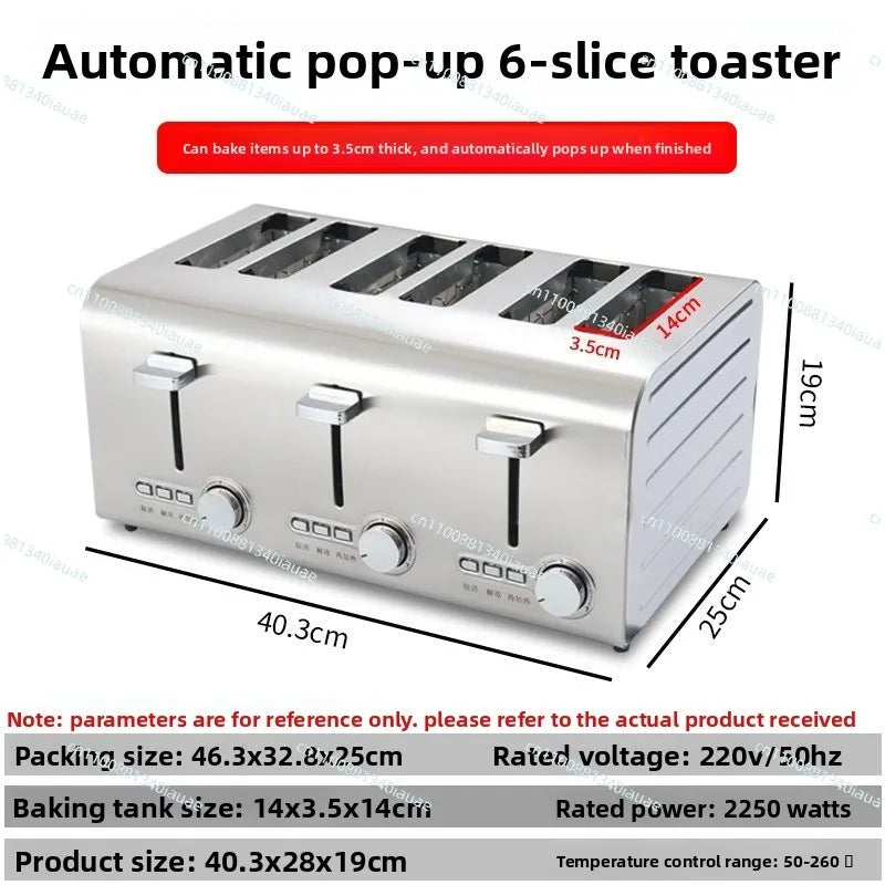 Toaster Commercial Turtle Driver Automatic Toast Toast Sandwich Breakfast Maker