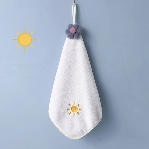 Fleece Kitchen Rags Kitchen Cleaning Bathroom Kitchen Wipe Microfiber Towel Handkerchief Dishcloths Hand Towel Kitchen Towels