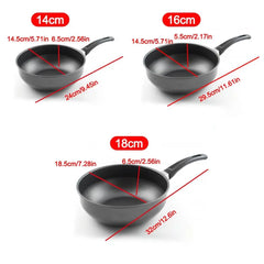 Frying Pan Mini Cooking Omelette Pans Non-stick Iron Pancake Egg Fryer With Long Handle Kitchen Gadgets