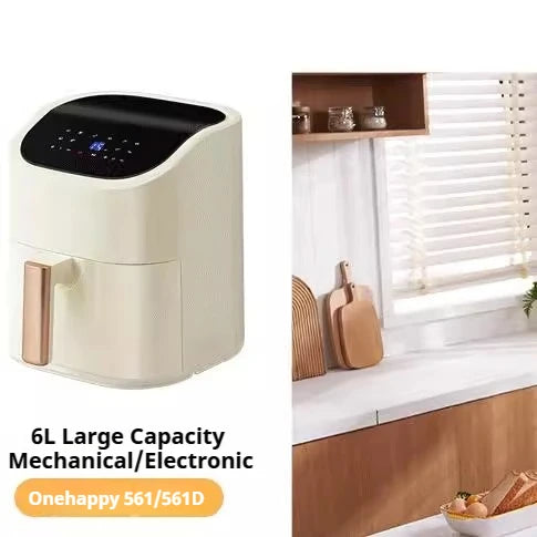 Smart Air Fryer Toaster Oven 1400W, Auto Temperature Control for Healthier Frying