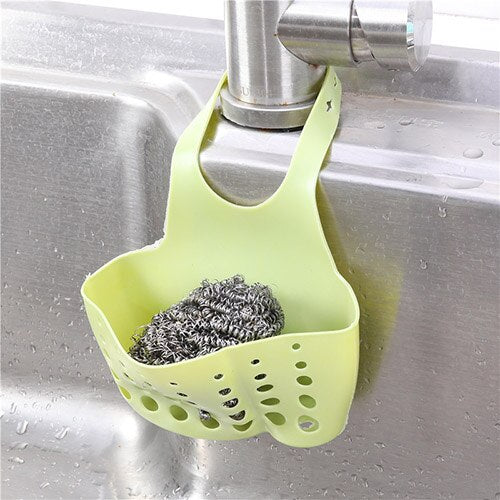 Sink Shelf Soap Sponge Drain Rack Bathroom Holder Kitchen Storage Suction Cup Kitchen Organizer Sink kitchen Accessories Wash