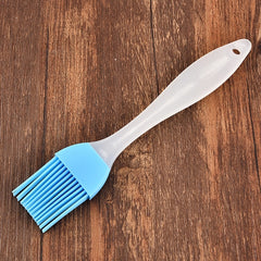 1 Pcs Portable Silicone Oil Bottle with Brush Grill Oil Brushes Liquid Oil Pastry Kitchen Baking BBQ Tool Kitchen Tools for BBQ