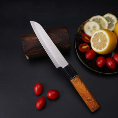 Portable Fruit Paring Knife Stainless Steel Kitchen Knife Vegetables Slicing Mini Chef Knife Outdoor Survival Camping BBQ Knife