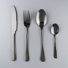 Westerm Blue Cutlery Set Dinnerware Forks Knives Spoons Tea Spoon Flatware Kitchen Dinner 18/10 Stainless Steel Tableware Set