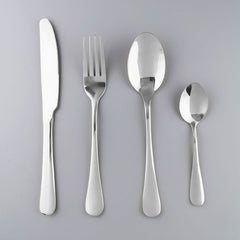 Westerm Blue Cutlery Set Dinnerware Forks Knives Spoons Tea Spoon Flatware Kitchen Dinner 18/10 Stainless Steel Tableware Set